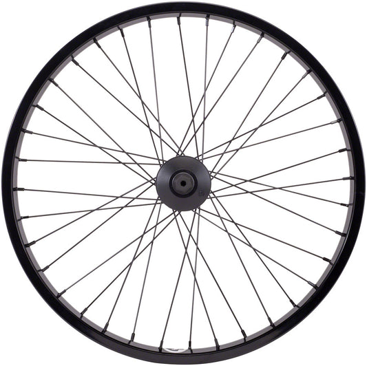 Salt Plus Summit Front Wheel - 20", 3/8" x 100mm, Rim Brake, Black, Clincher