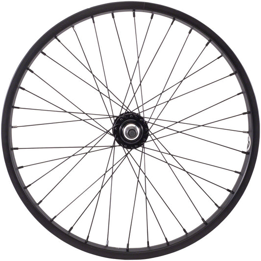 Salt Everest Front Wheel - 20", 3/8" x 100mm, Rim Brake, Black, Clincher