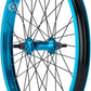 Salt Everest Front Wheel - 20", 3/8" x 100mm, Rim Brake, Blue, Clincher