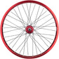Salt Everest Rear Wheel - 20", 3/8" x 110mm, Rim Brake, Flip Flop, Red, Clincher