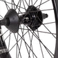 Eclat Trippin Rear Wheel - 20", 14 x 110mm, Rim Brake, Cassette, Black, Clincher, Cortex
