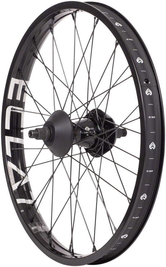 Eclat Trippin Rear Wheel - 20", 14 x 110mm, Rim Brake, LSD Freecoaster, Black, Clincher, Cortex