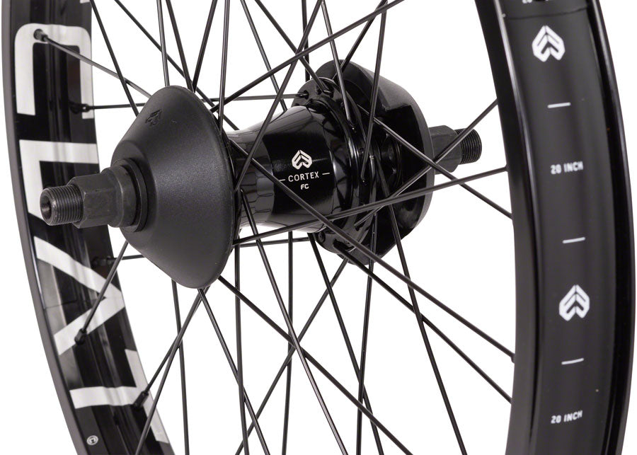 Eclat Trippin Rear Wheel - 20", 14 x 110mm, Rim Brake, LSD Freecoaster, Black, Clincher, Cortex