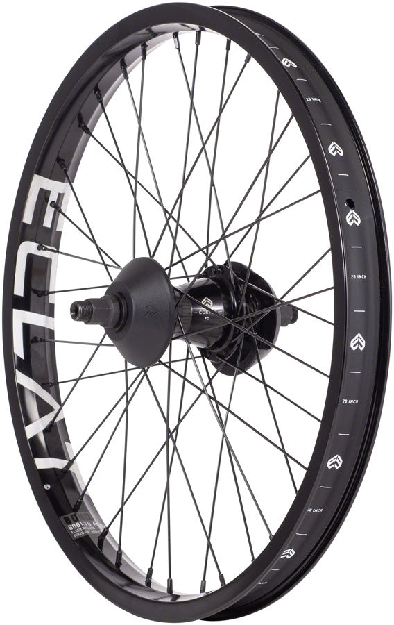Eclat Bondi Rear Wheel - 20", 14 x 110mm, Rim Brake, Freecoaster, Black, Clincher, Cortex
