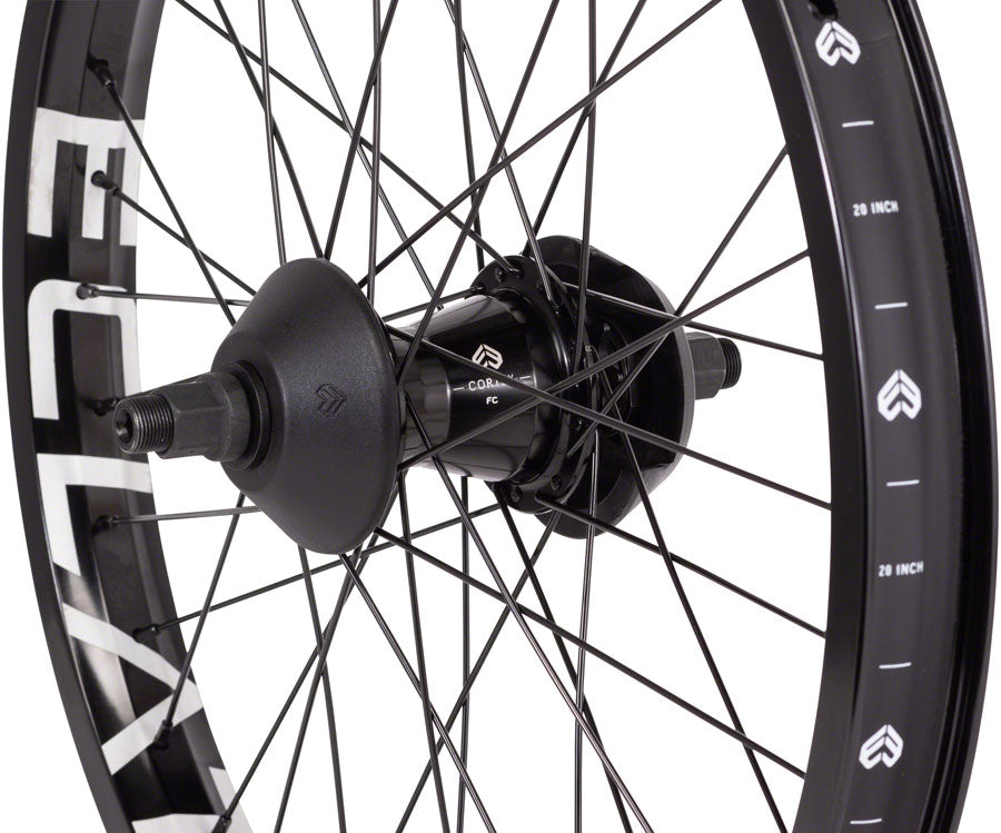 Eclat Bondi Rear Wheel - 20", 14 x 110mm, Rim Brake, Freecoaster, Black, Clincher, Cortex