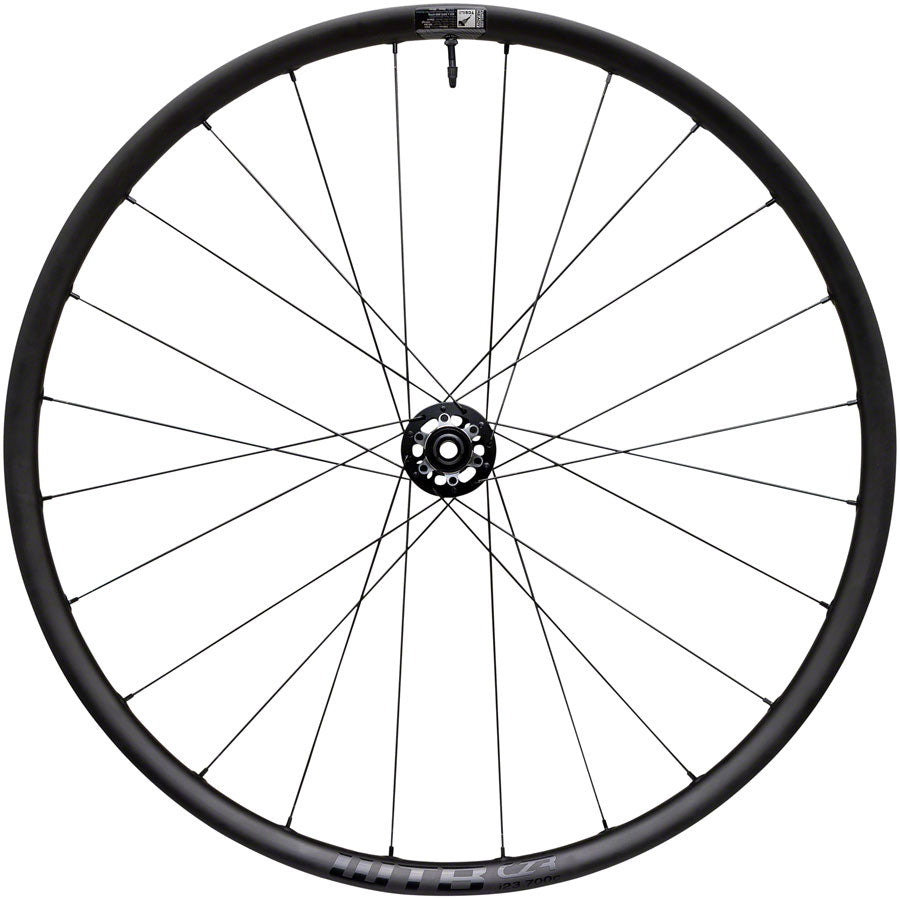 WTB CZR i23 Front Wheel - 700, 12 x 100mm, Center-Lock, Black, 28H