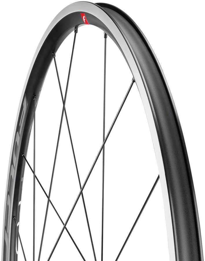 Fulcrum Racing 6 Wheelset - 700, QR x 100/130mm, Rim Brake, HG 11, Black, Clincher