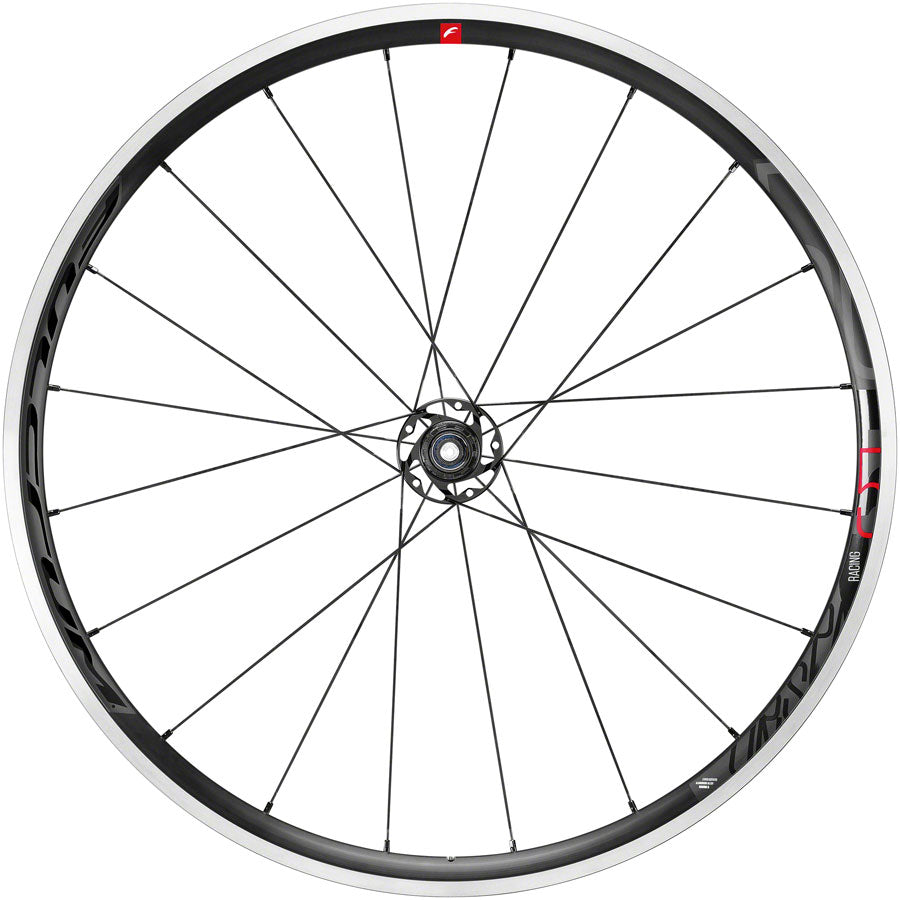 Fulcrum Racing 5 Wheelset - 700, QR x 100/130mm, Rim Brake, HG 11, Black, Clincher