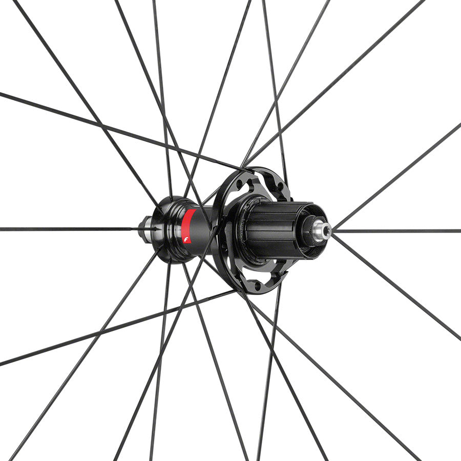 Fulcrum Racing 5 Wheelset - 700, QR x 100/130mm, Rim Brake, HG 11, Black, Clincher