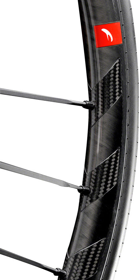 Fulcrum Racing Zero Carbon DB Wheelset - 700, 12 x100/142mm, Center-Lock, HG 11, Black, 2-Way Fit