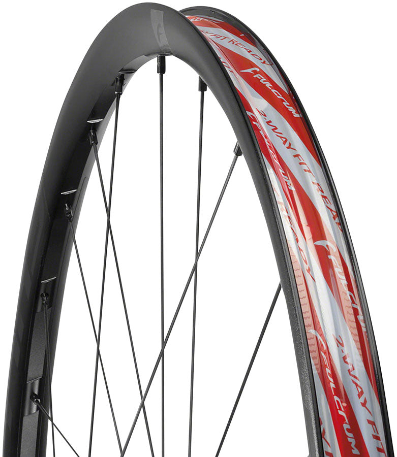 Fulcrum Rapid Red 3 DB Rear Wheel - 650, 12 x 142mm, Center-Lock, HG 11, Black