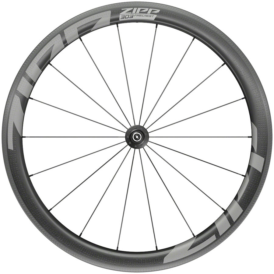 Zipp 303 Firecrest Front Wheel - 700, QR x 100mm, Rim Brake, Tubeless, Black, A1