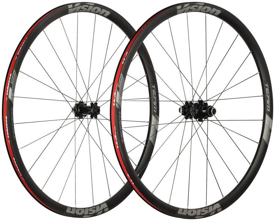 Vision Team 35 Disc Wheelset - 700c, 12 x 100/142mm, Center-Lock, XDR, Black