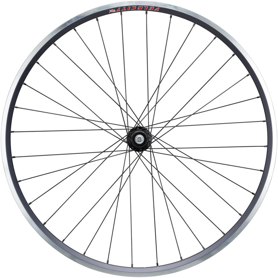 Velocity A23 Road Bike Rear Wheel 650c QR x 130mm Rim Brake Black Tubeless Clincher