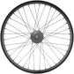 Cult Crew V2 Rear Wheel - 20", 14 x 110mm. Rim Brake, LHD, Freecoaster, Black, Clincher