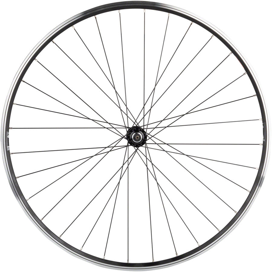 WTB Dual Duty i19 TCS Front Wheel - 700, QR x 100mm, Rim Brake, Black, Clincher