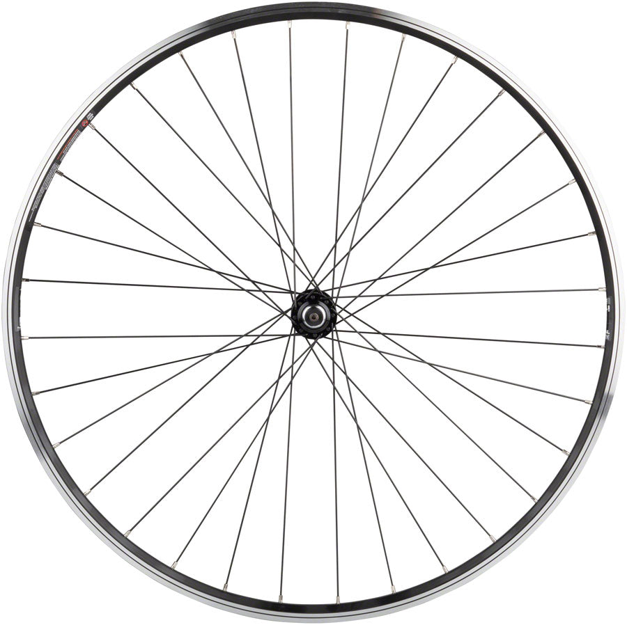 WTB Dual Duty i19 TCS Front Wheel - 700, QR x 100mm, Rim Brake, Black, Clincher