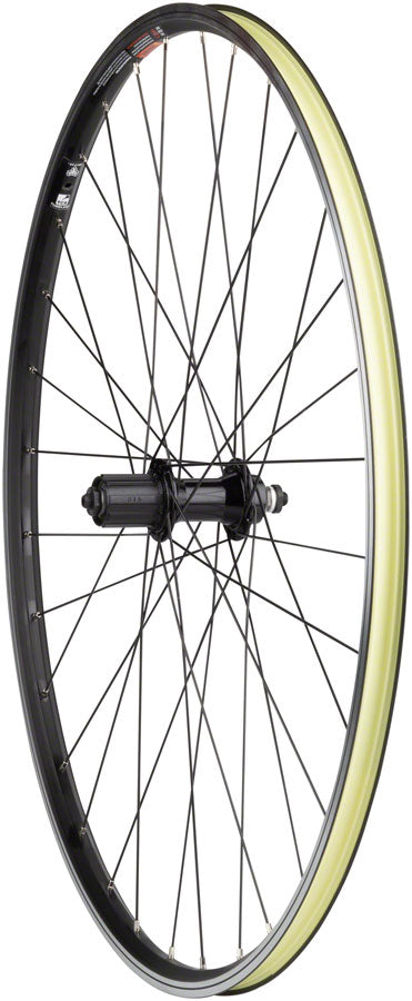 WTB Dual Duty i19 TCS Rear Wheel - 700, QR x 130mm, Rim Brake, HG 10, Black, Clincher