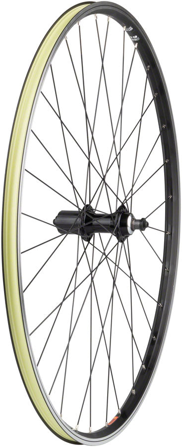 Quality Wheels WTB Dual Duty i19 TCS Rear Wheel - 700, QR x 135mm, Rim Brake, HG 10, Black, Clincher