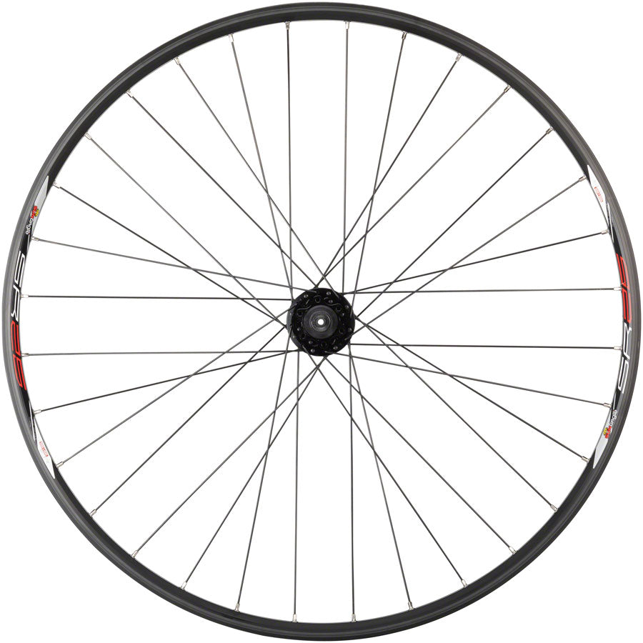 SunRingle SR25 29er Disc Brake Rear Wheel - 29", QR x 135mm, 6-Bolt, HG 10, Black, Clincher