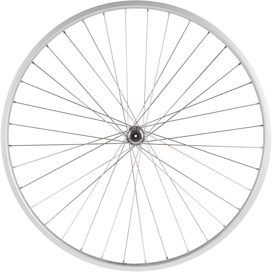 Sun Rims Vintage Style Road Bike Front Wheel 27" QR x 100mm Rim Brake Silver Clincher