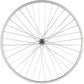 Sun Rims Vintage Style Road Bike Front Wheel 27" QR x 100mm Rim Brake Silver Clincher