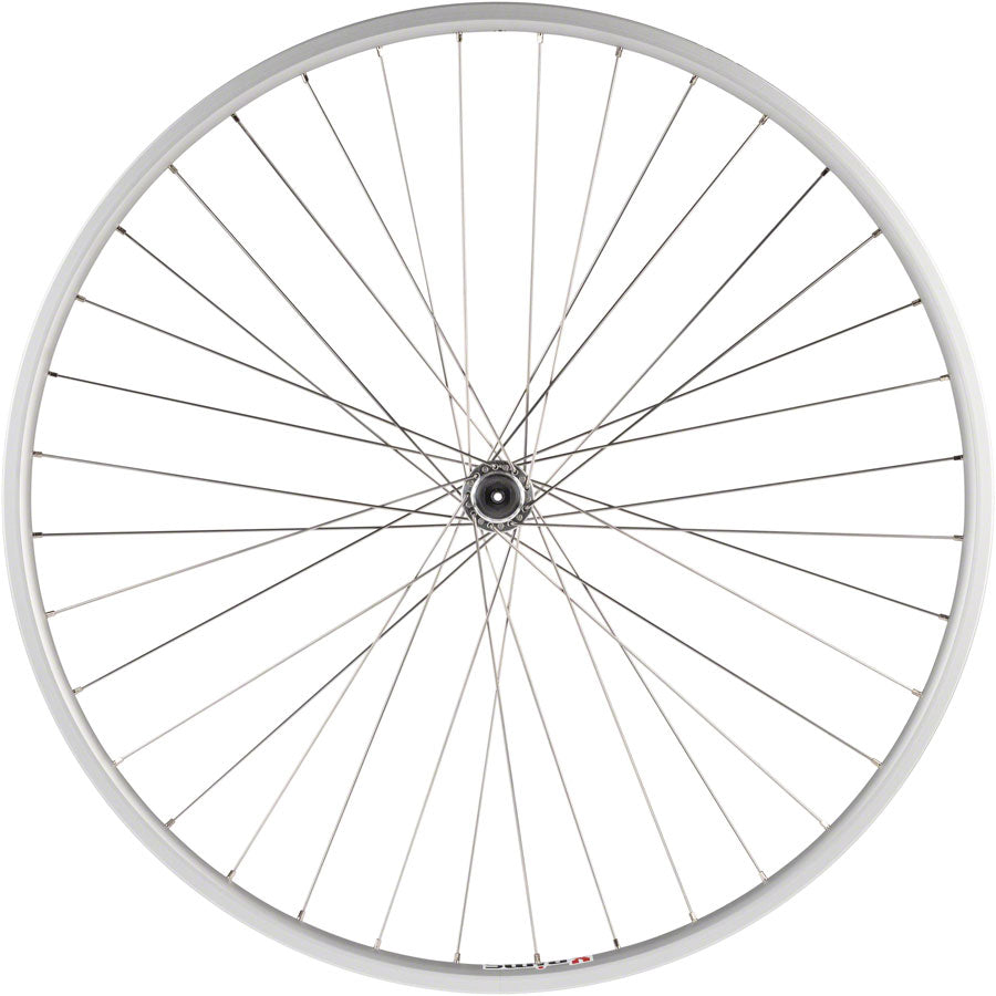 Sun Rims Vintage Style Road Bike Front Wheel 27" QR x 100mm Rim Brake Silver Clincher