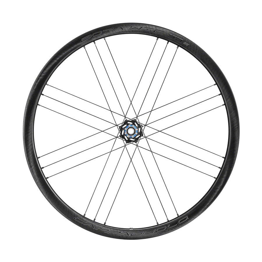 Campagnolo BORA WTO 33 Rear Wheel - 700, 12 x 142mm, Center-Lock, 2-Way Fit, Dark Label