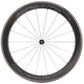 Campagnolo BORA WTO 60 Front Wheel - 700c, QR x 100mm, Rim Brake, 2-Way Fit, Dark Label