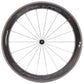 Campagnolo BORA WTO 60 Front Wheel - 700c, QR x 100mm, Rim Brake, 2-Way Fit, Dark Label