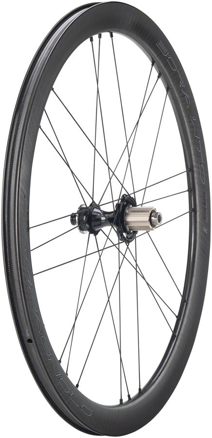 Campagnolo BORA WTO 45 Rear Wheel - 700, 12 x 142mm, Center-Lock, 2-Way  Fit, Dark Label