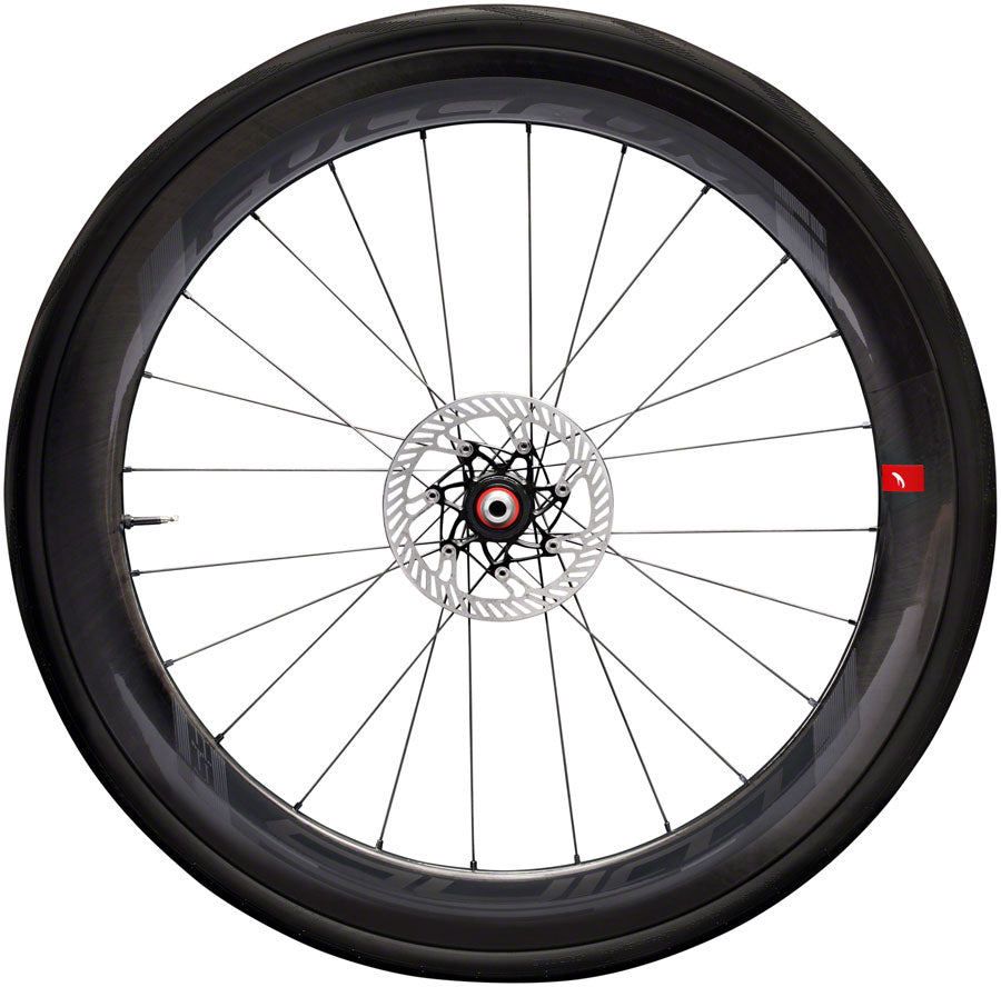 Fulcrum WIND 55 DB Front Wheel - 700, 12 x 100mm, Center-Lock, 2-Way Fit, Black