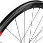 Fulcrum WIND 40 DB Front Wheel - 700, 12 x 100mm, Center-Lock, 2-Way Fit, Black
