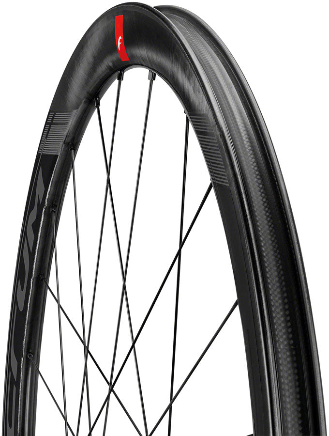 Fulcrum WIND 40 DB Rear Wheel - 700, 12 x 142mm, Center-Lock, HG 11, Black, 2-Way Fit