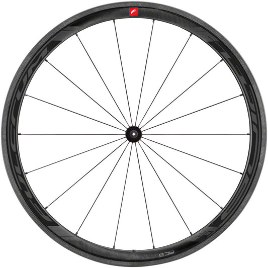 Fulcrum WIND 40C Front Wheel - 700, QR x 100mm, Rim Brake, Black