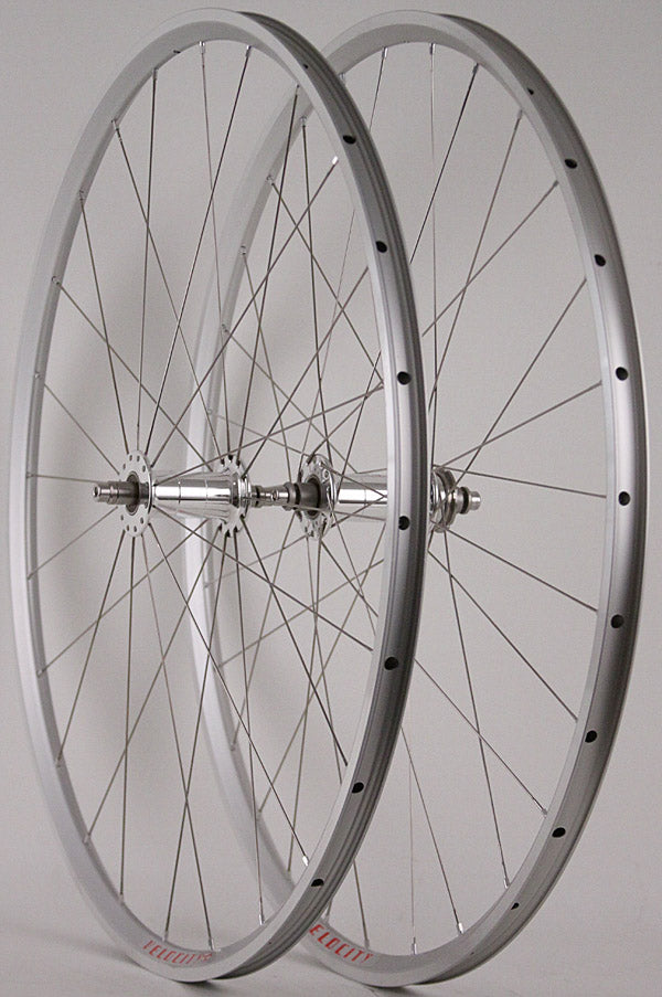 Velocity A23 Phil Wood Track Bike Fixed Gear Wheels Lightweight!