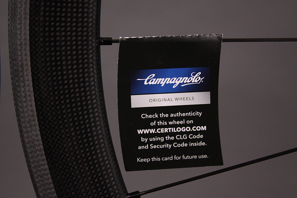 Campagnolo Bora Ultra 50 Carbon Clincher Wheelset Bright Label rim brake