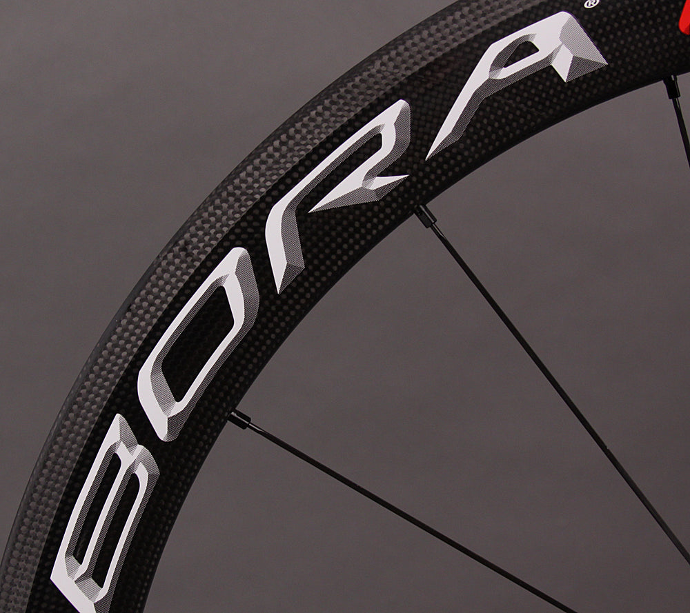 Campagnolo Bora Ultra 50 Carbon Clincher Wheelset Bright Label rim