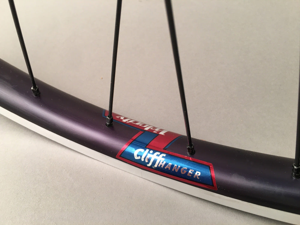 Black Heavy Duty Velocity Cliffhanger 700c Wheelset 100-135mm