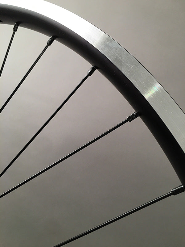 Black Heavy Duty Velocity Cliffhanger 700c Wheelset 100-135mm