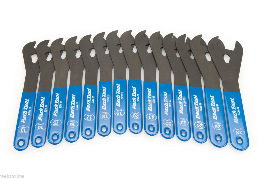 Park Tool SCW-SET.3 Bike Shop Cone Wrench Set of 14