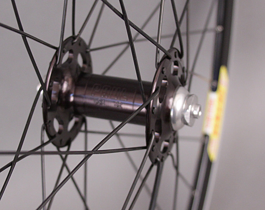Velocity Deep V Black Singlespeed Track Wheels Paul Hubs Black