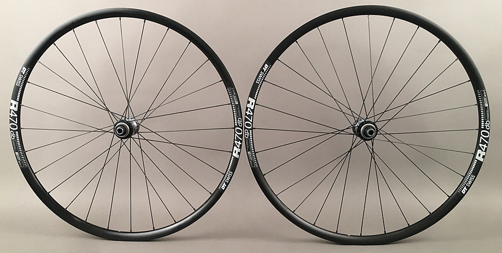 DT Swiss R470 Road Disc Gravel Wheelset Shimano Ultegra Hubs 8-11 Spee ...