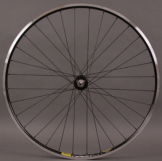 White Industries Eno Eccentric hub Black Mavic Open Pro wheel