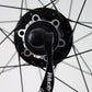 Velocity A23 Black Rims Road Gravel Disc Brake Wheelset QR or Thru Axle 700c