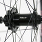 Velocity A23 Black Rims Road Gravel Disc Brake Wheelset QR or Thru Axle 700c
