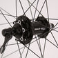 Velocity A23 Black Rims Road Gravel Disc Brake Wheelset QR or Thru Axle 700c