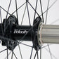 Velocity A23 Black Rims Road Gravel Disc Brake Wheelset QR or Thru Axle 700c