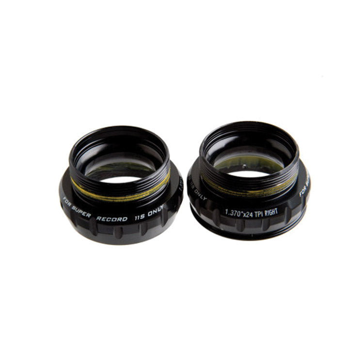 Campagnolo Super Record Cups Italian 36x24 EPS Bottom Bracket Italian, Black