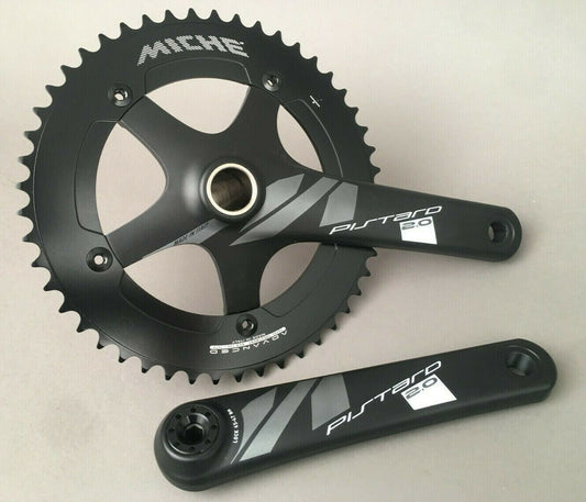 Miche Pistard 2.0 Track 170mm 49T 1-Speed 24 mm Spindle Crankset